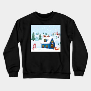 A Jolly Doxie Holliday Crewneck Sweatshirt